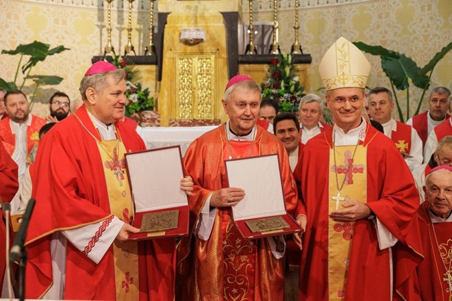 Biskupi Mrzljak i Košić proslavili 25. obljetnicu biskupskog ređenja
